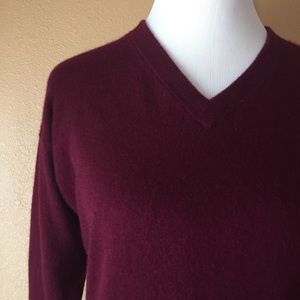 Theory V-Neck Cashmere Sweater Tunic Warm Lulani